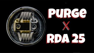 معاينة PURGE X RDA 25mm تطور خرافي وحركة ذكية من الشركة