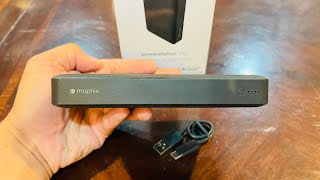 UNBOXING MOPHIE POWERSTATION XXL 20,000 mAh PORTABLE CHARGER