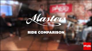 PAISTE CYMBALS - Masters Ride Comparison (Tommi Rautiainen)