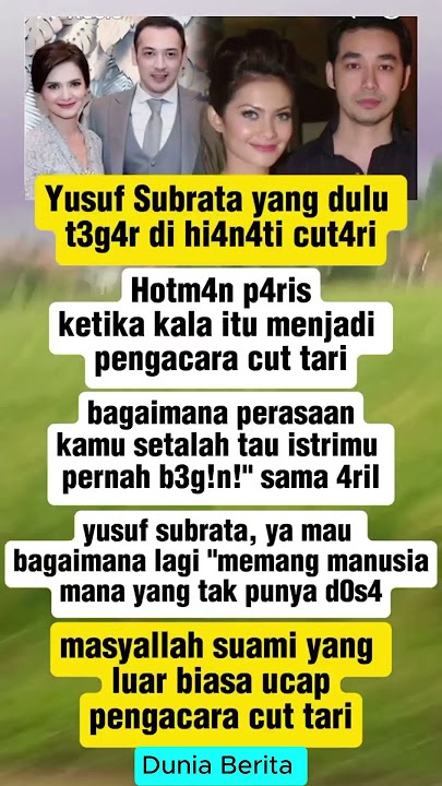 yusuf subrata yang dulu tegar di hianati cutari #shorts #beritaviral #gosip