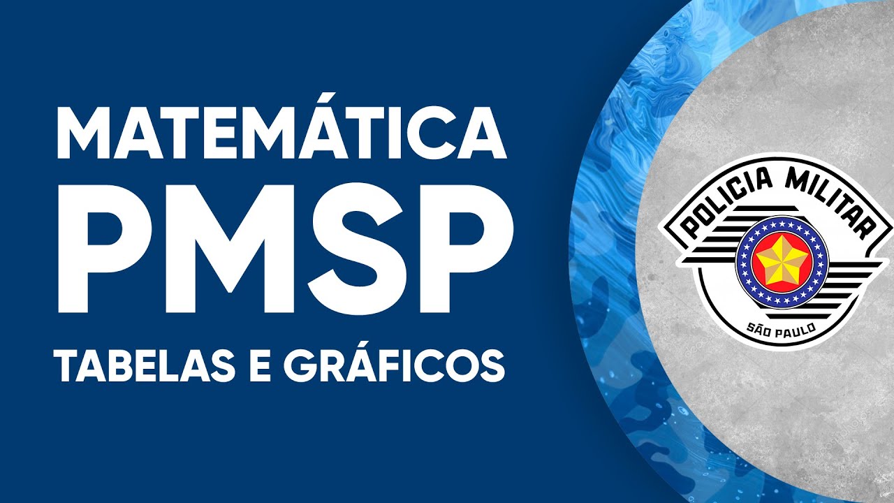 MATEMÁTICA PMSP 2022 - TABELAS E GRÁFICOS (FGV)
