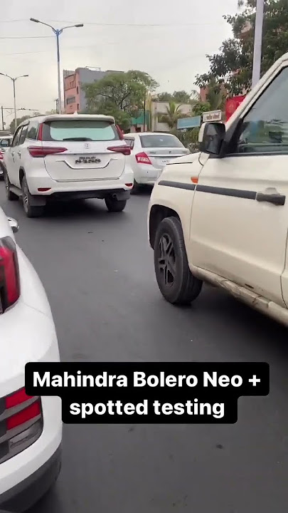 Bolero neo plus spotted testing 🔥 #mahindra #shorts