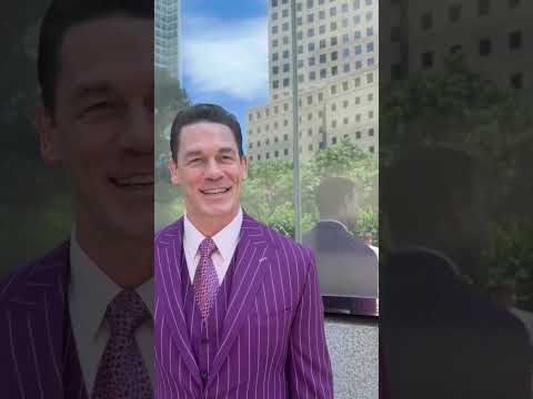 Little Brother John Cena Pinstripe Suit 💼 Sharp Celebrity-Inspired Style