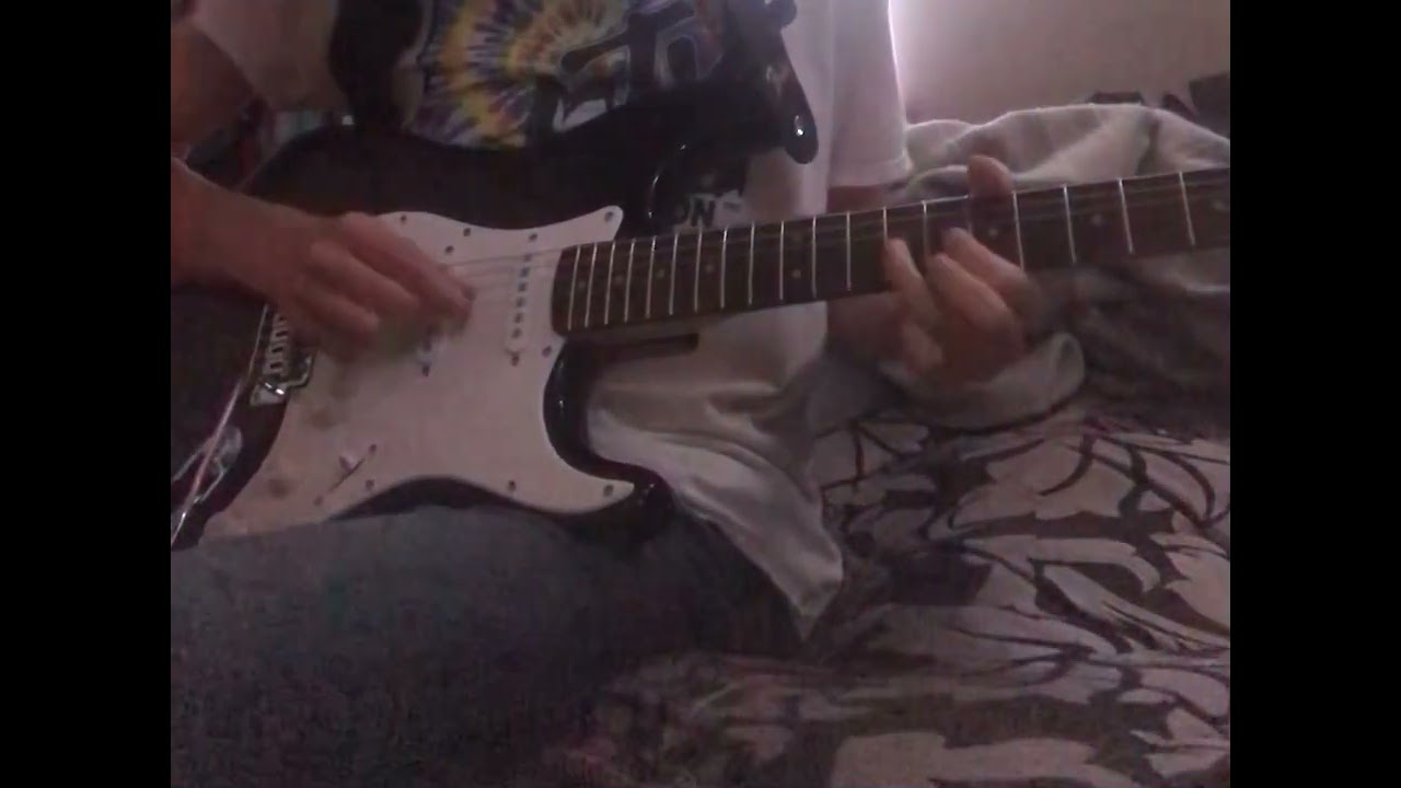 Mother Mother, Hayloft 2 Guitar Riff cover/tutorial (Play at 1.5 speed