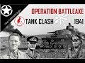 Operation Battleaxe 1941 - Tank clash in North Africa