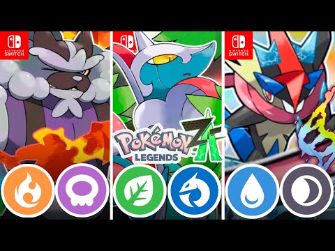 Predicting the Legends Z-A Starters