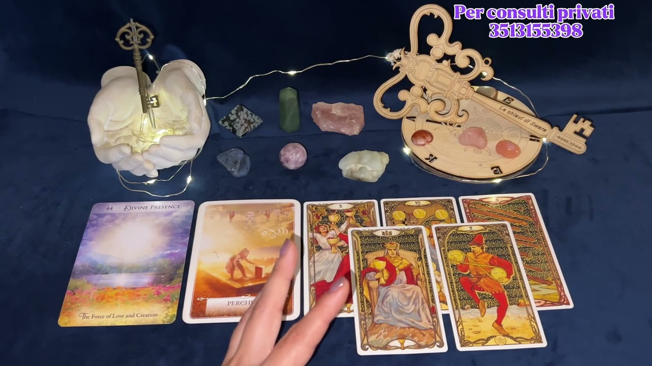 Pensa a lui/lei e ascolta il messaggio!!! 🔮🗝️ tarocchi interattivi dell’amore🔮