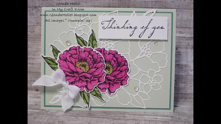 Monday Mystery Stamping With Blossoms In Bloom and...