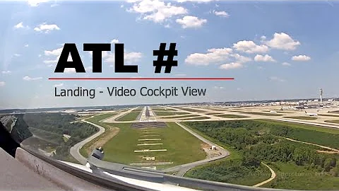 Landing at Atlanta - William B Hartsfield Int'l Ai...