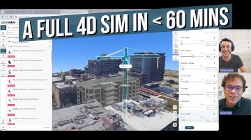 Building a 4D site logistics plan with cmBuilder in 60 minutes or less!