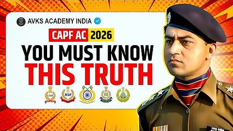 capf ac 2026 preparation | capf ac strategy | assistant commandant | upsc capf ac coaching #capf