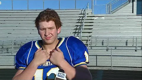 Matt Miller, Jaden Abouhalkah, Chad Zolman full interviews at Homestead football practice on 10/26/2