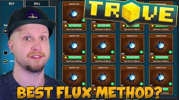 DIEPTES EN KERNEN ZIJN MISSCHIEN DE BESTE MANIER OM FLUX TE KRIJGEN!? - Scyushi Trove Highlights