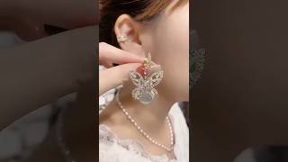 I Love This Earingsjewellerycollectionjewellerydesignshortvideoviralshortskoreanjewellery