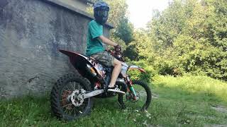 Pure sound KTM SX 125 with Full FMF exhaust (Fatty+Shorty) 🔥