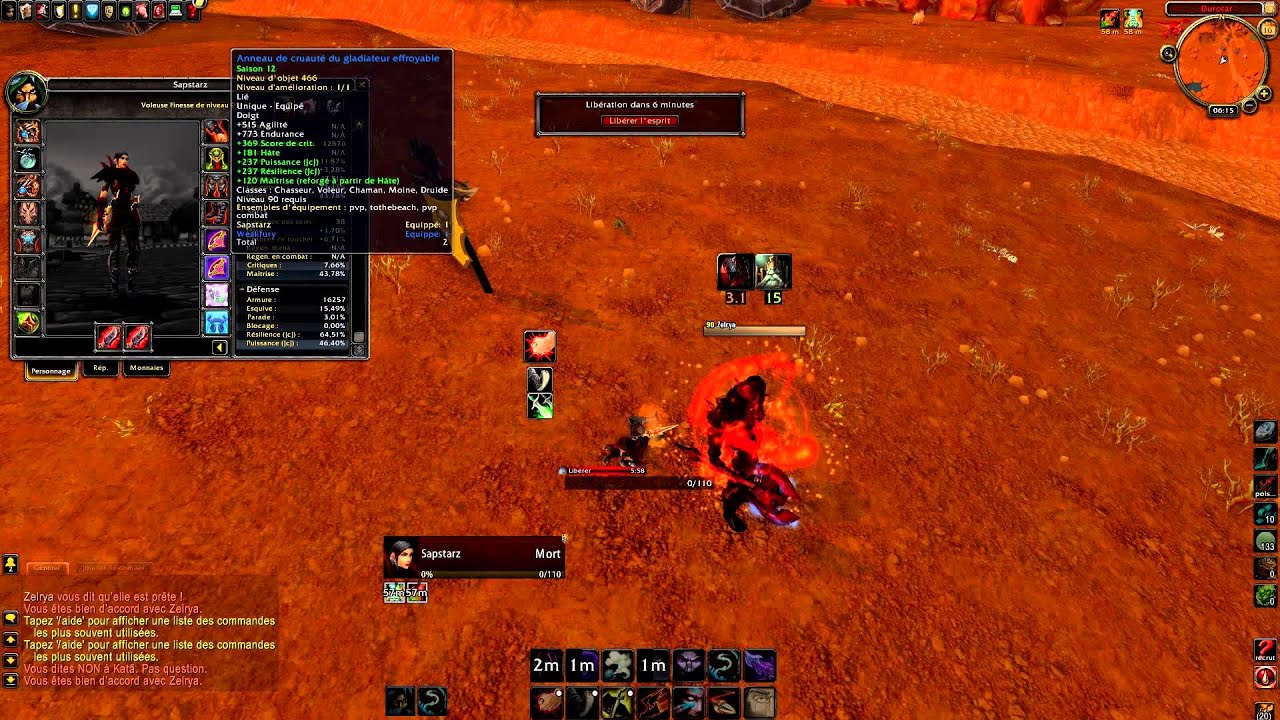 Warrior one shot macro 5.1