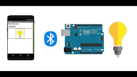 Control a lamp connected to Arduino UNO via Bluetooth