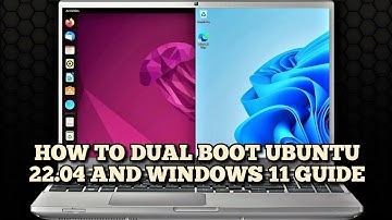 How to Dual Boot Ubuntu 22.04 LTS and Windows 11 A Step by Step Tutorial [2022] UEFI and Legacy