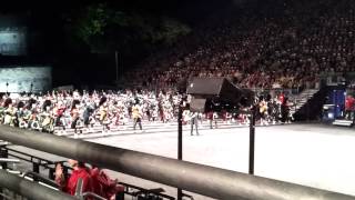 The Royal Edinburgh Military Tattoo Finale 2012