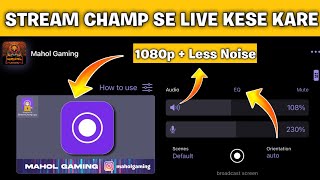How to live stream in ios | stream cham se live kese kare | Best stream champ tutorial 2022 screenshot 4