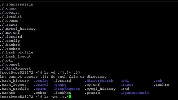 5 ways to show only hidden files in Linux