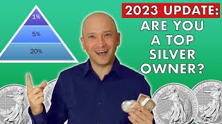 2023 Update: You Need THIS MUCH Silver To Be In The Top 1% / 5% / 20% Of All Stackers!