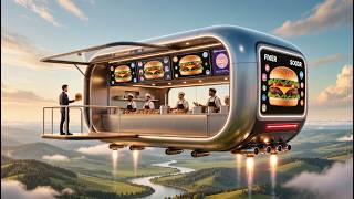 Mid-Air Burgers Sky Kfcs? The Future Of Fast Food Music Video