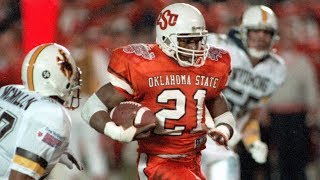 The Greatest Running Back in College Football History 💯 Barry Sanders was UNSTOPPABLE! 🔥🔥🔥