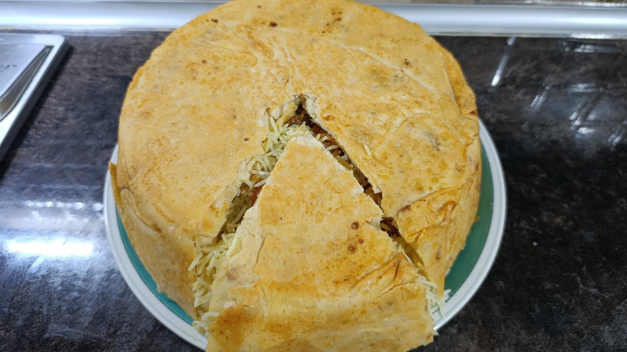 Toyların şahı ev üsullu ləzzətli və möhtəşəm görünüşlü Şah plov hazırladı nənəm#qisa vloq