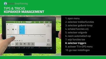 Fendt Guide: instellen kopakkermanagement - TI Headland