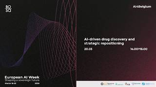 EU AI Week 2026 - AI-driven drug discovery and strategic repositioning