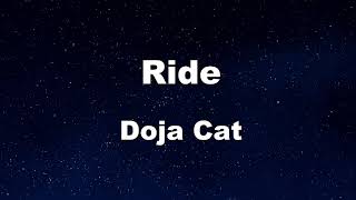 Karaoke Ride - Doja Cat 【No Guide Melody】 Instrumental