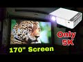 Cheapest Projector With Best Picture Quality (2019) T6 LED Projector Review Hindi