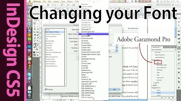 InDesign - Changing the font in Paragraph Styles (Part 15)