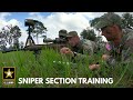 Army National Guard Sniper Section Training