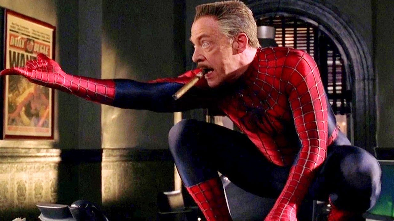 UCS J Jonah Jameson in Spider Man costume statue please? 