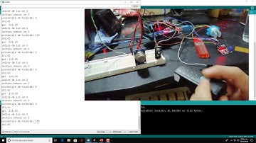 funcionamiento de 3 sensores( GAS , LUZ UV y TURBIDEZ)