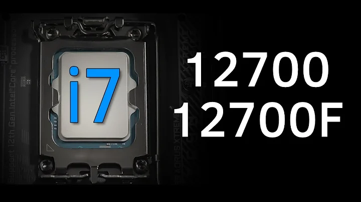 Intel i7 12700 & 12700F : Performances époustouflantes et prix abordable