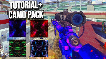 HOW TO GET CUSTOM CAMOS IN H2M (TUTORIAL + CAMO PACK)
