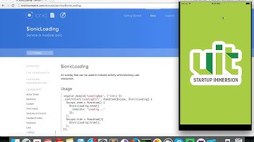 Ionic - Persistent Auth - ionicLoading (Part 4)