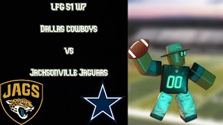 Football Fusion | LFG S1 W7 Jaguars vs Cowboys Highlights