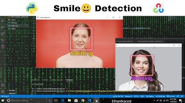 Smile detection using opencv python|| by img , video , webcam #python #creativity