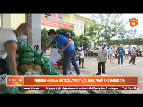 Video PHƯỜNG KHUÊ MỸ: HỖ TRỢ LƯƠNG THỰC, THỰC PHẨM CHO NGƯỜI... - youtube