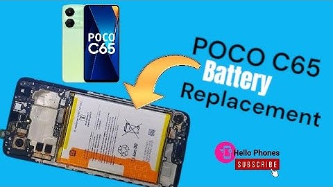 Poco C65 battery replacement | How to change pocco C65 battery #how #poco #new