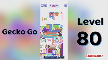 Gecko Go Level 80 Walkthrough 🦎 | Puzzle Escape Game | Safe Path Strategy & Solutions