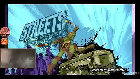 TMNT Rooftop Run: Michelangelo was on the move!!!!!