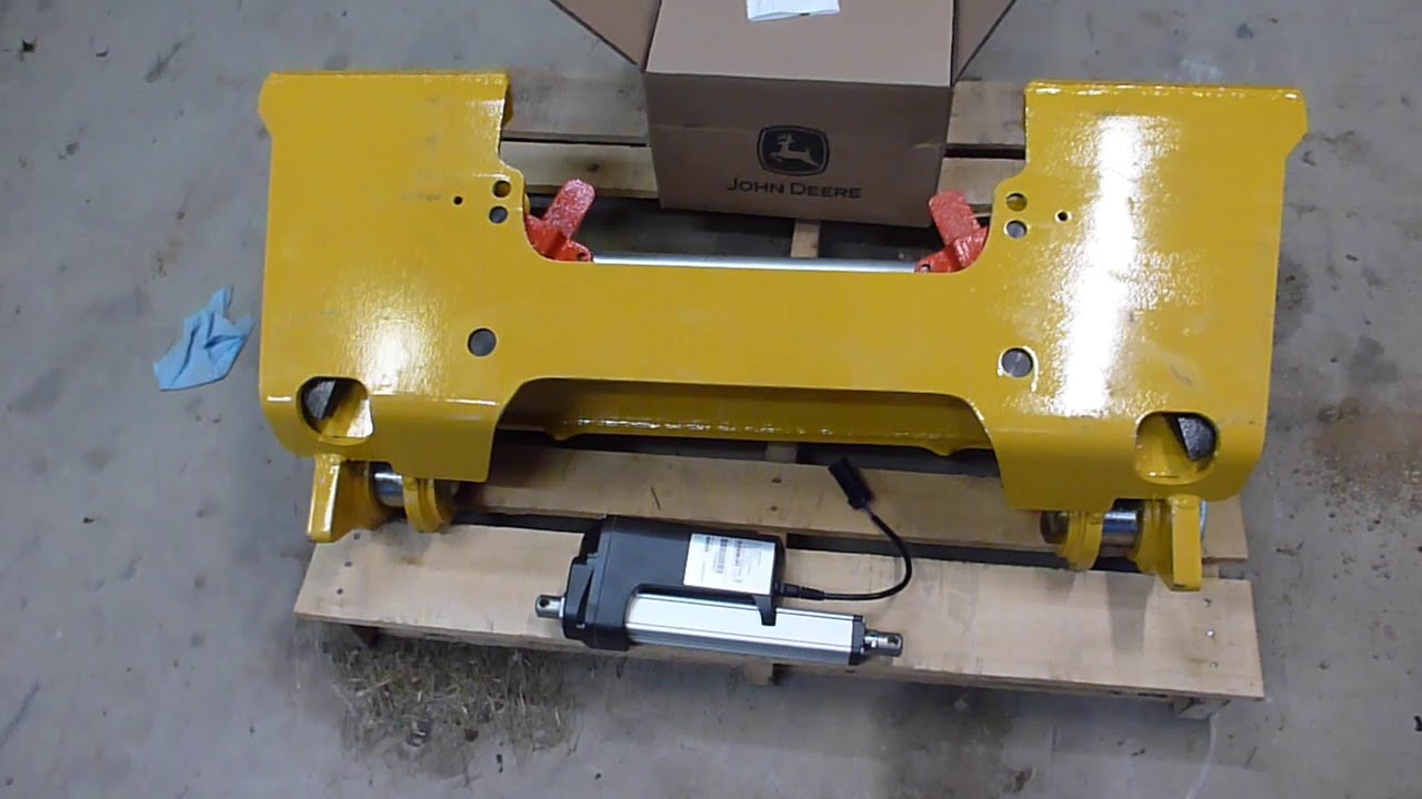John Deere 4066R - H180 Loader Modifications (Part 1)