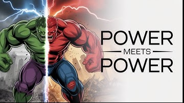 HULK vs RED HULK EPIC BATTLE! However, THOR’S Unexpected SAVE Changes Everything!