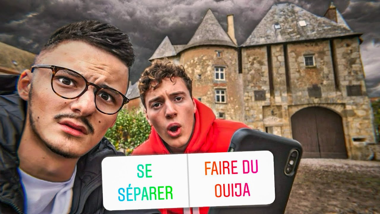 INSTAGRAM CONTRÔLE NOTRE NUIT DANS UN CHATEAU HANTÉ (mauvaise idée)