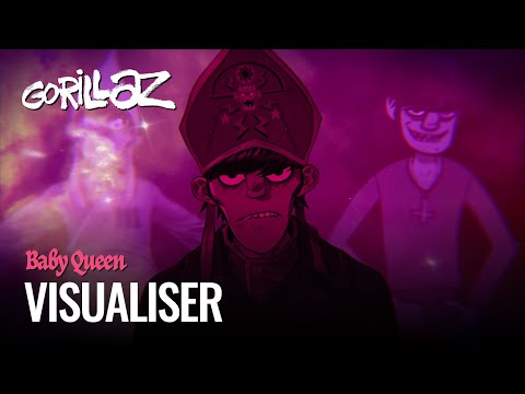 Gorillaz - Baby Queen (Visualiser)